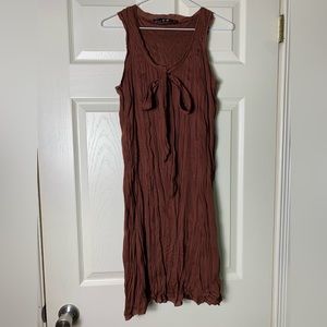 Yest | Genay Crinkle Raw Hem Tunic Dress - 6-8